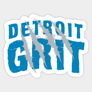 Detroit Grit Sticker